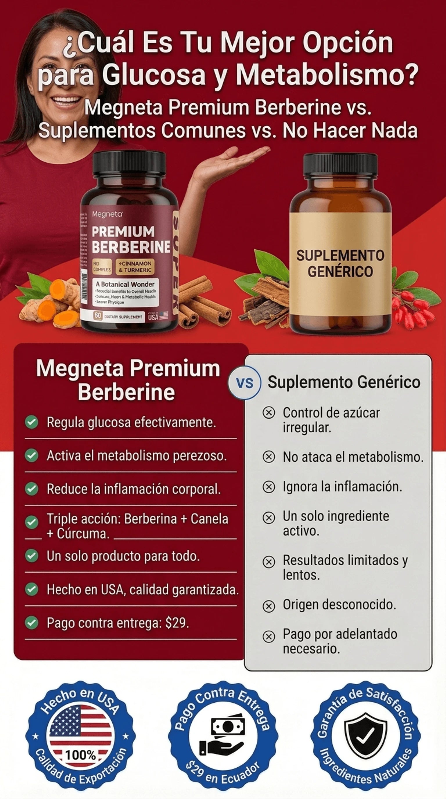 Por qué elegir Premium Berberine vs otras opciones